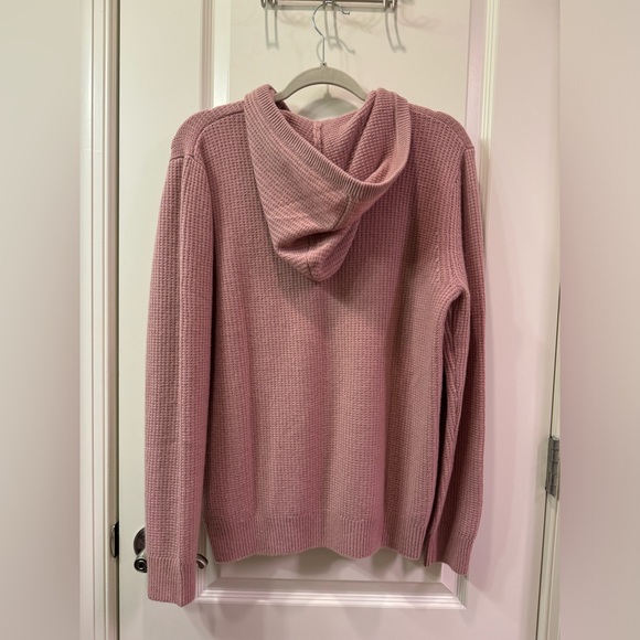 NWOT Gentle Herd 100% Cashmere Pullover Hooded Sweater - Picture 2 of 9